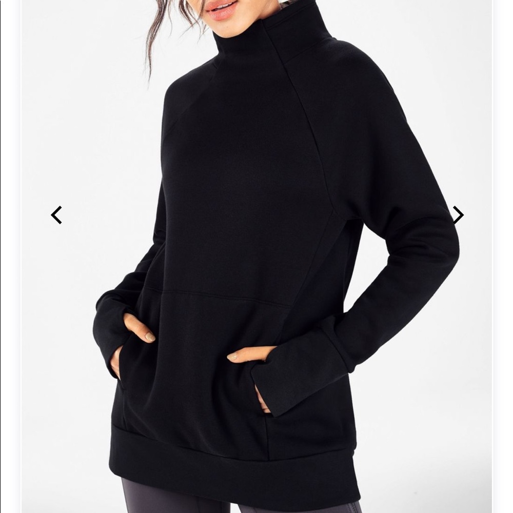 Fabletics Funnel Neck Tunic - Large NWT